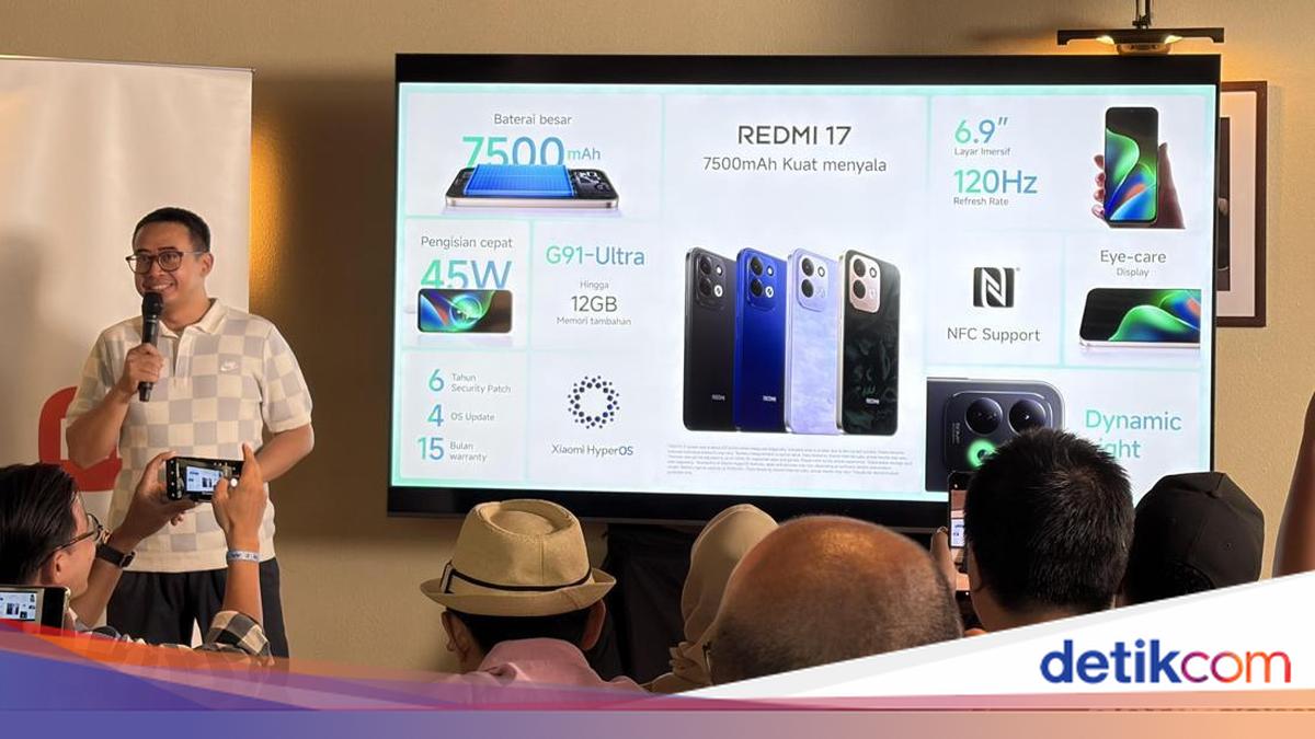 Harga dan Spesifikasi Redmi 17 di Indonesia, Baterai 7.500 mAh dan Lampu RGB