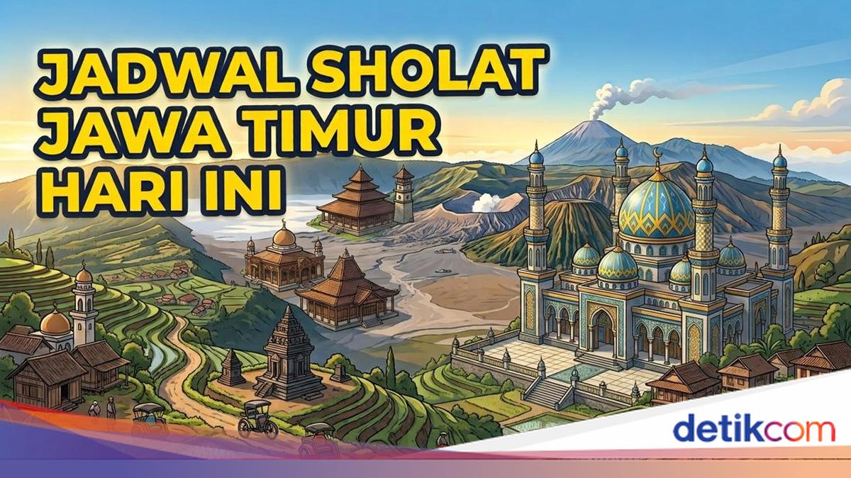 Jadwal Sholat Jawa Timur 9 September 2026, Lengkap Seluruh Kabupaten/ Kota