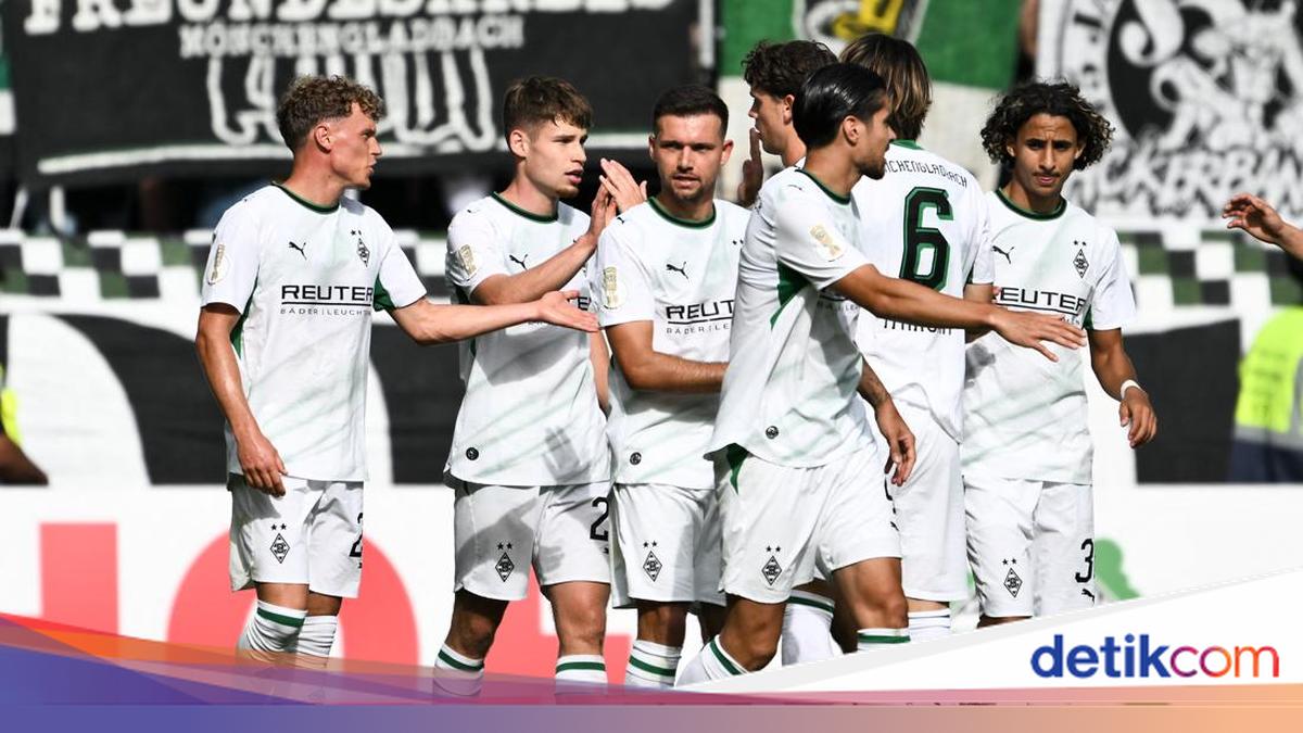 Hasil DFB Pokal: Kevin Diks Starter, Gladbach Bantai Schott Mainz 5-0