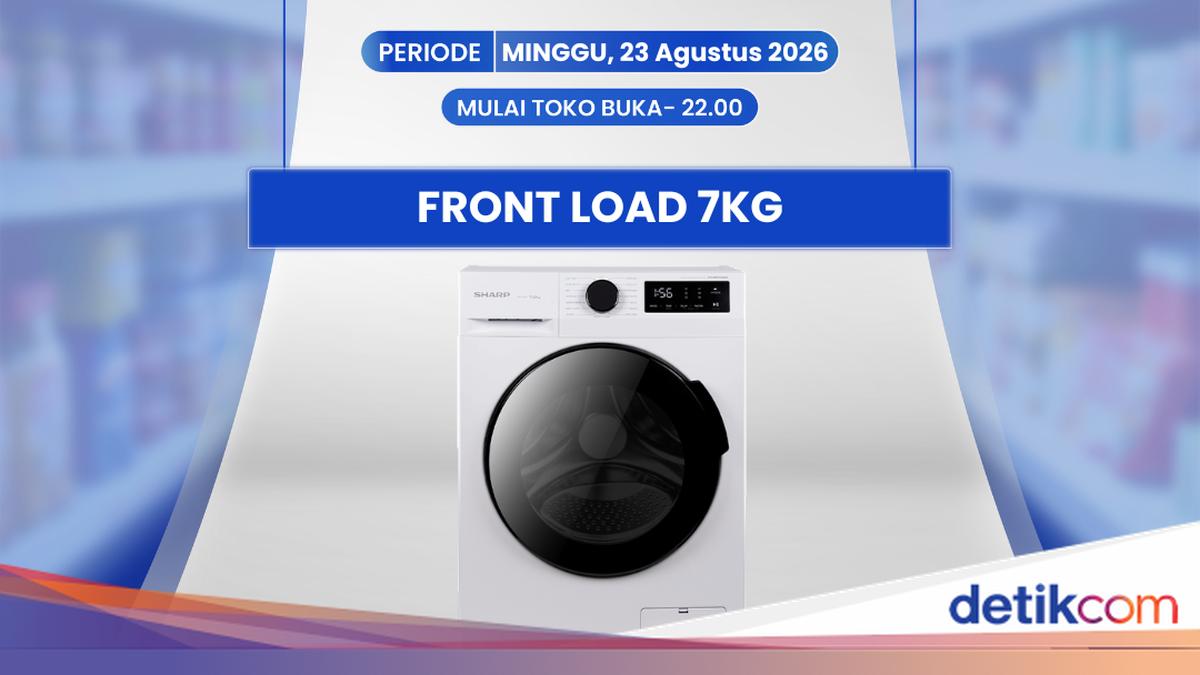 Diskon Gede Mesin Cuci Front Load di Transmart Full Day Sale