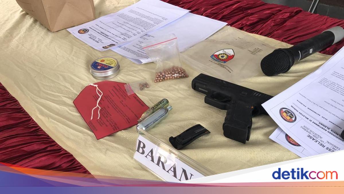 Penyerang Remaja di Maguwoharjo Sleman Tembak Korban Pakai Airsoft Gun 6 Kali