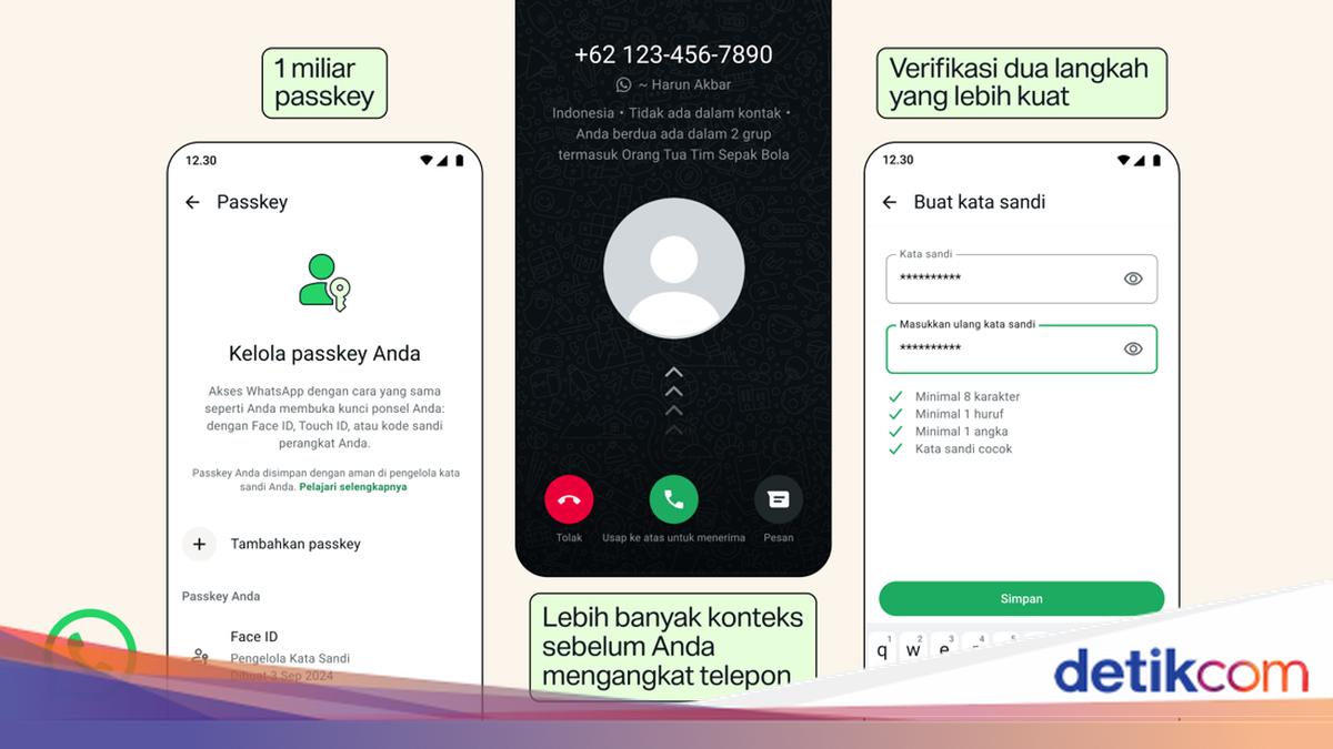 WhatsApp Rilis 3 Fitur Baru untuk Amankan Akun, Segera Aktifkan!