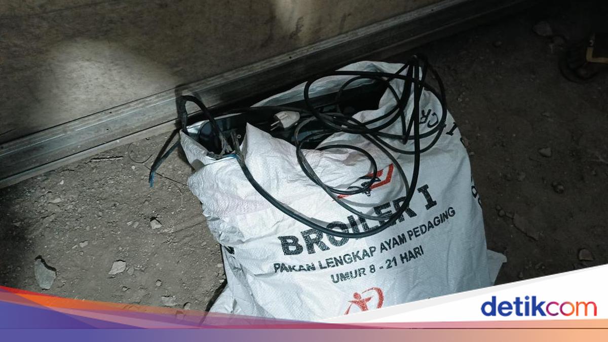 Maling Lampu Proyek Tol Jogja-Solo di Kronggahan Sleman Ditangkap Saat Beraksi