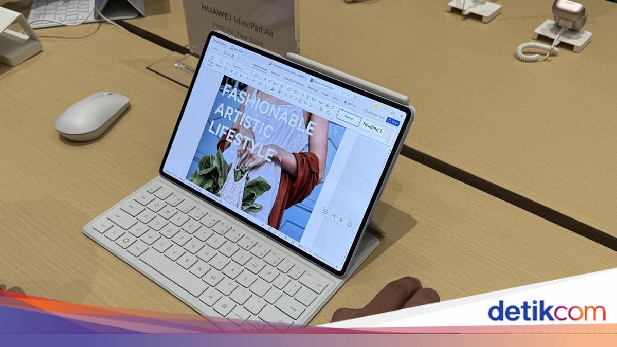 Huawei MatePad Air Segera Hadir di Indonesia, Desainnya Super Tipis