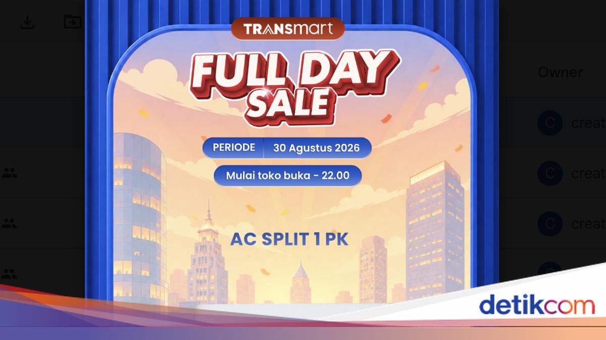 AC Split 1 PK Hemat Jutaan Rupiah di Transmart