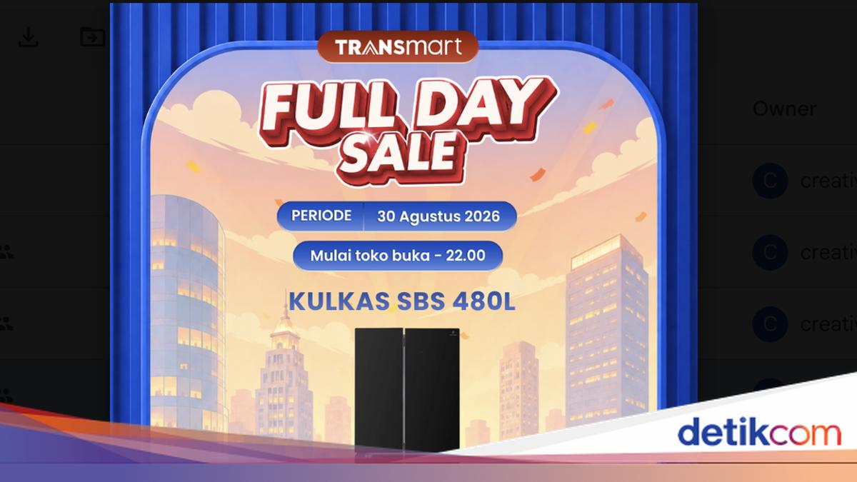 Harga Menggiurkan Kulkas Side by Side 480L di Transmart