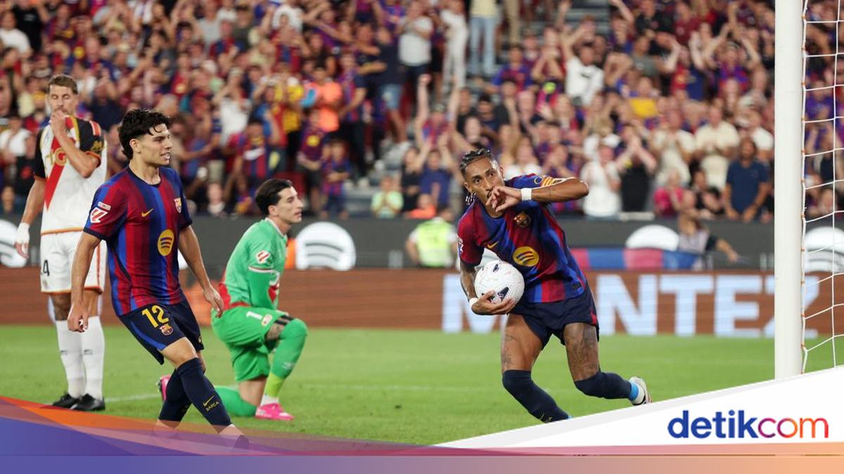Barcelona Beat Rayo Vallecano 5-2 to Reclaim La Liga Top Spot - News Directory 3
