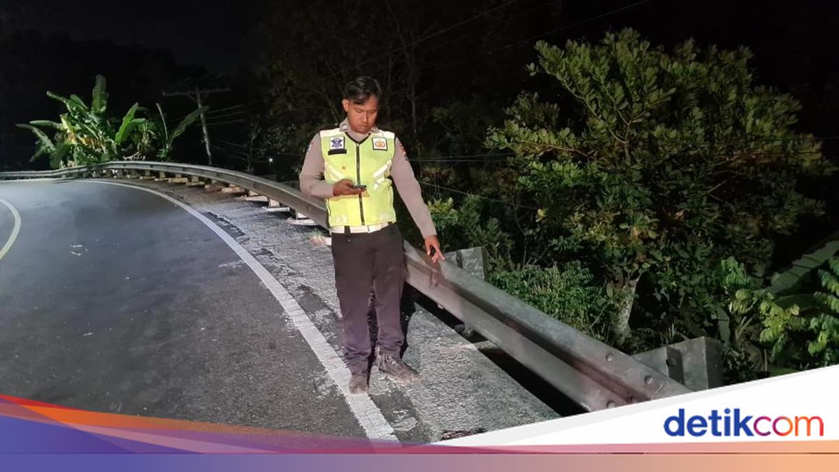 Motor Oleng, Pengendara Tewas Terlempar ke Jurang di Patuk Gunungkidul