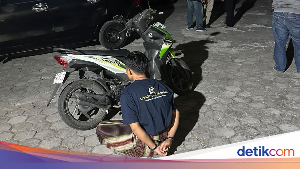 Detik-detik Begal di Bantul Tendang Wanita Lalu Gasak Motor Korban