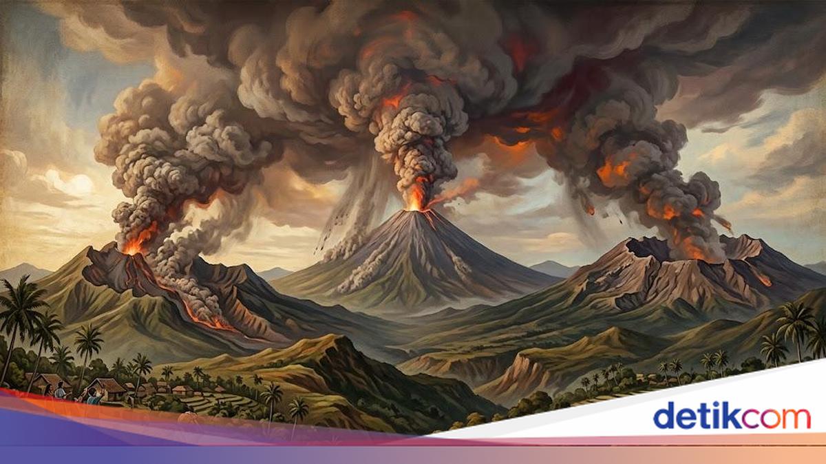 Letusan Dahsyat Gunung Api yang Pernah Terjadi di Jawa Timur