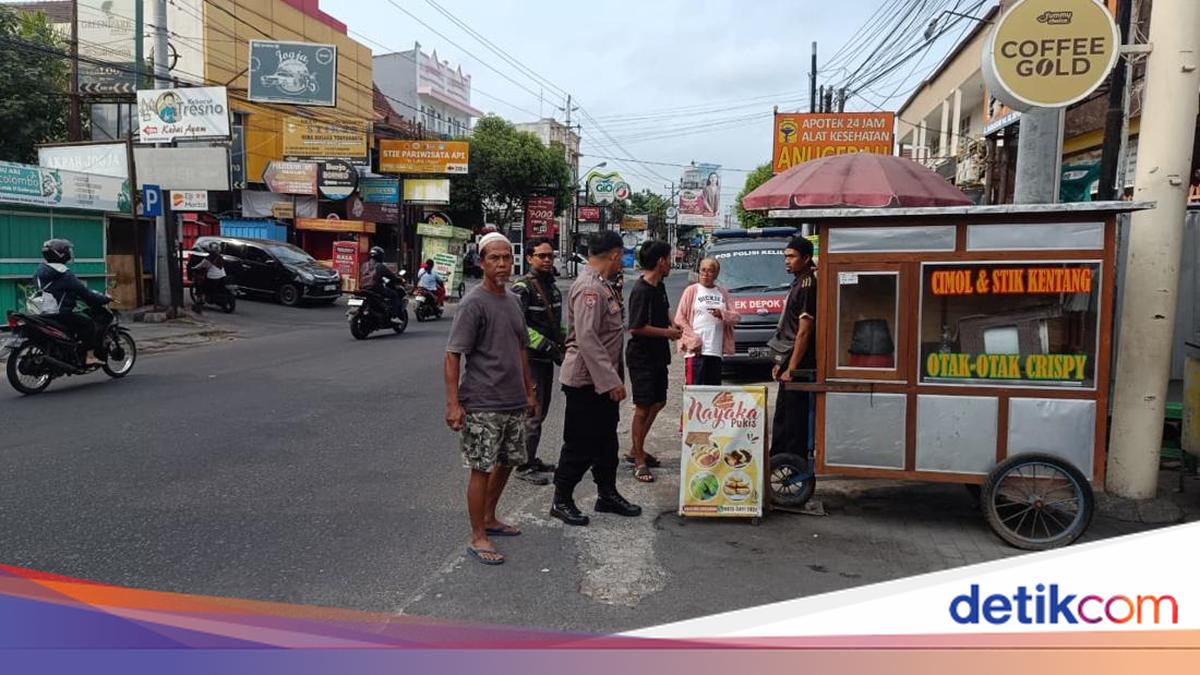 Wanita Mabuk Obak-abrik Gerobak Penjual Pukis di Babarsari Sleman