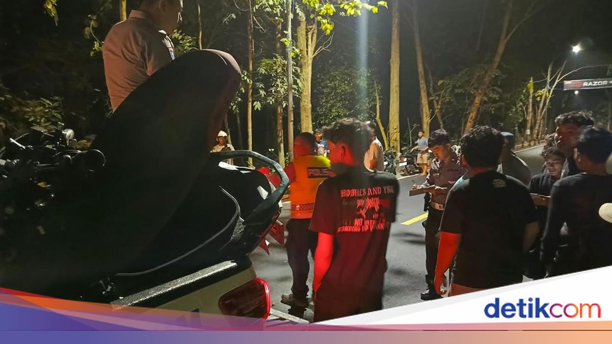 Adu Banteng Motor di Wonosari Gunungkidul, 2 Orang Tewas
