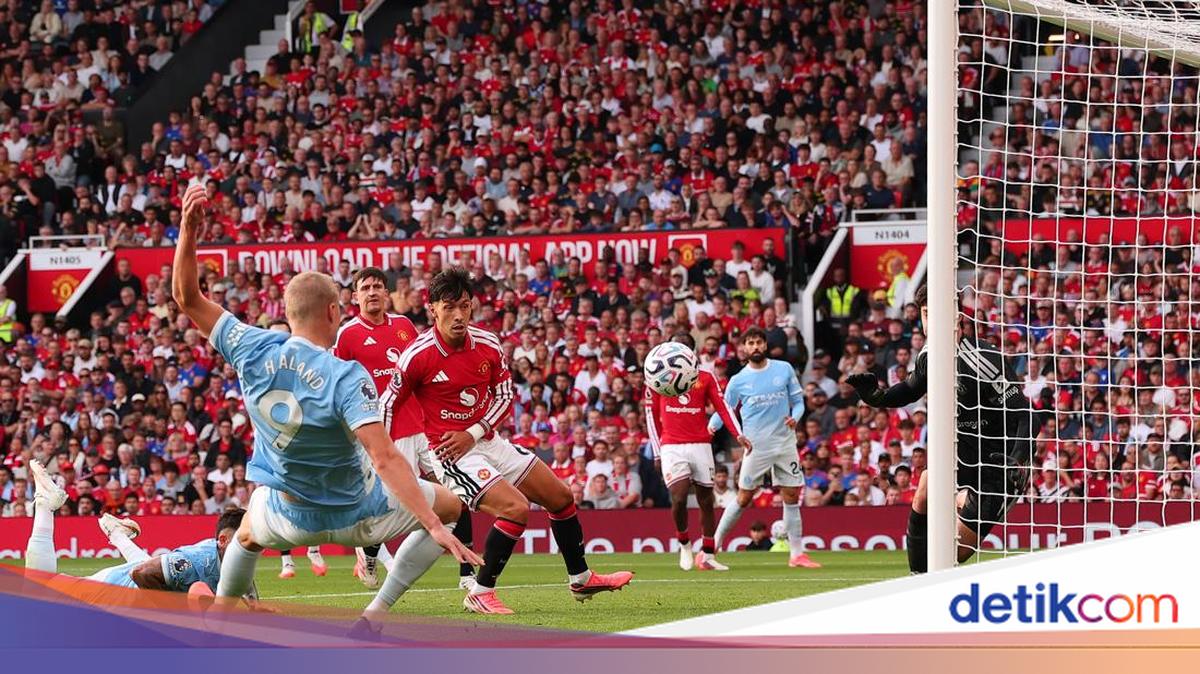 MU Vs Man City: Gol Haaland Harusnya Tidak Sah karena Offside?