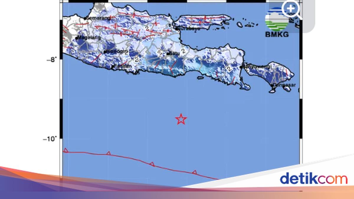 Gempa 5,2 M Malang Terasa hingga Kediri-Bondowoso
