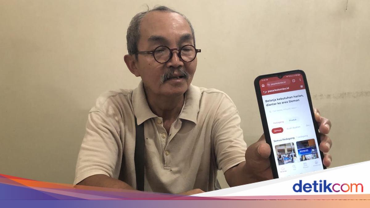 Keren! Belanja di Pasar Kolombo Sleman Kini Bisa Lewat Website