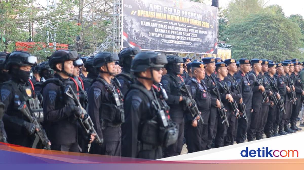 2.500 Personel Disiagakan di Madiun Jelang Parluh PSHT