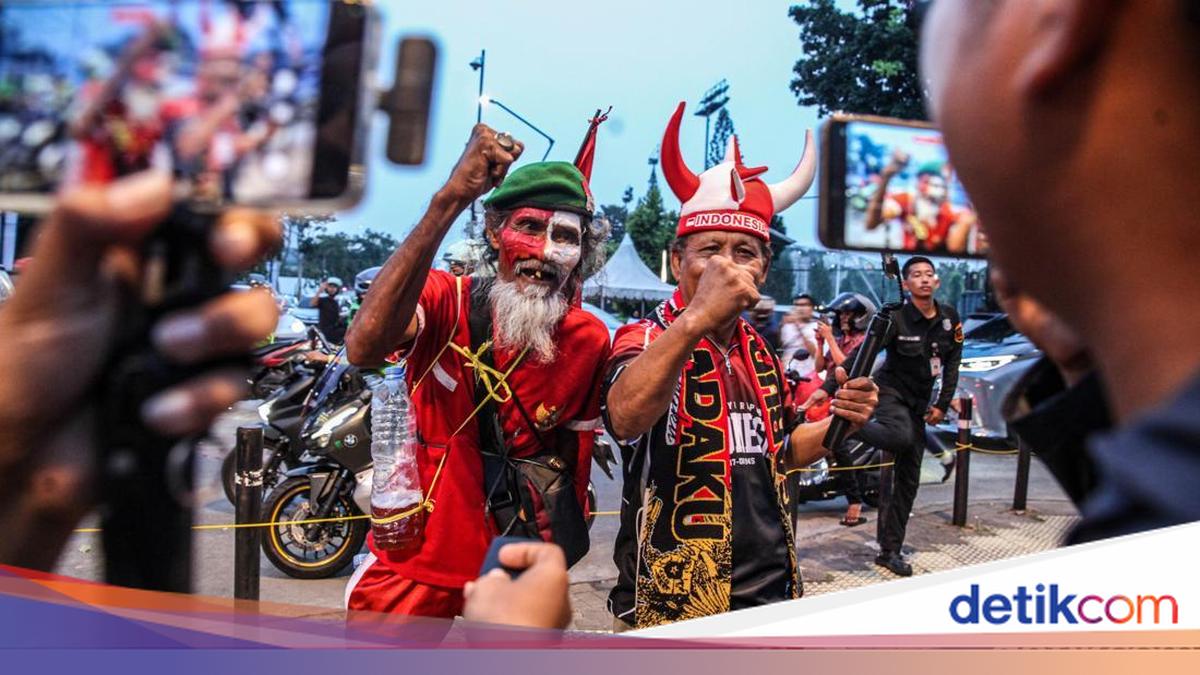 Euforia Suporter Membara Jelang Indonesia vs Malaysia