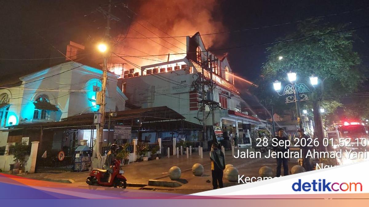 Hamzah Batik Malioboro Jogja Terbakar