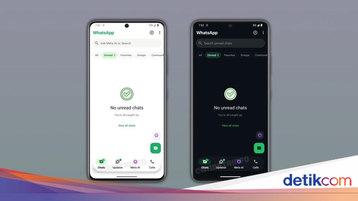 WhatsApp Jajal Tampilan Baru di Android: Demi Meta AI