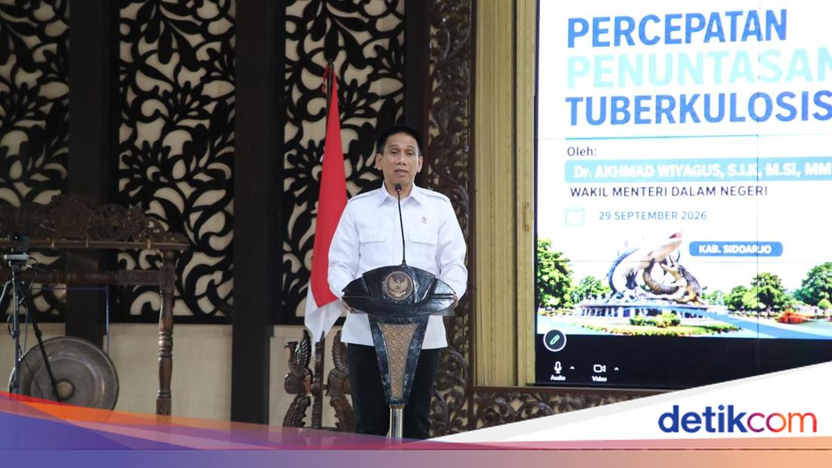 Kebut Upaya Eliminasi TBC, Wamendagri Dorong Percepatan TPT di Sidoarjo