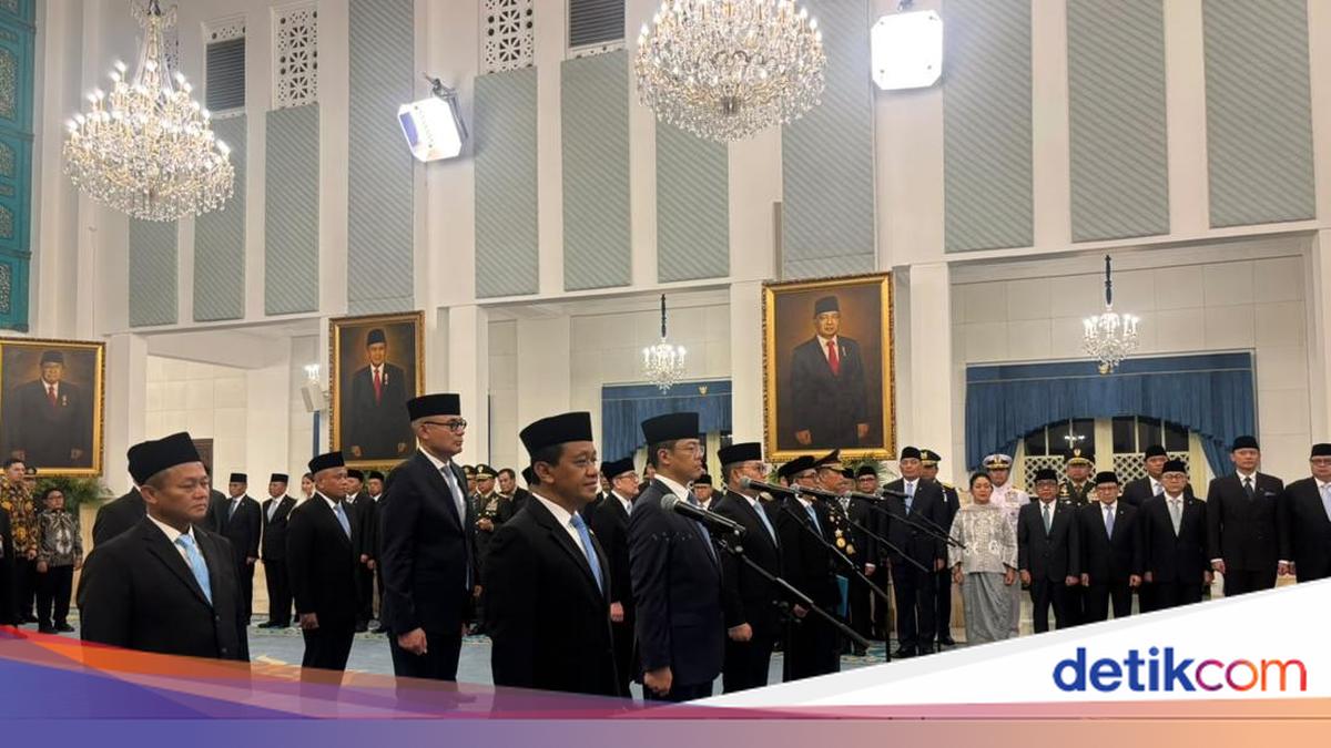 Ada Bahlil hingga Sugiono, Ini Daftar Pejabat yang Dilantik Presiden