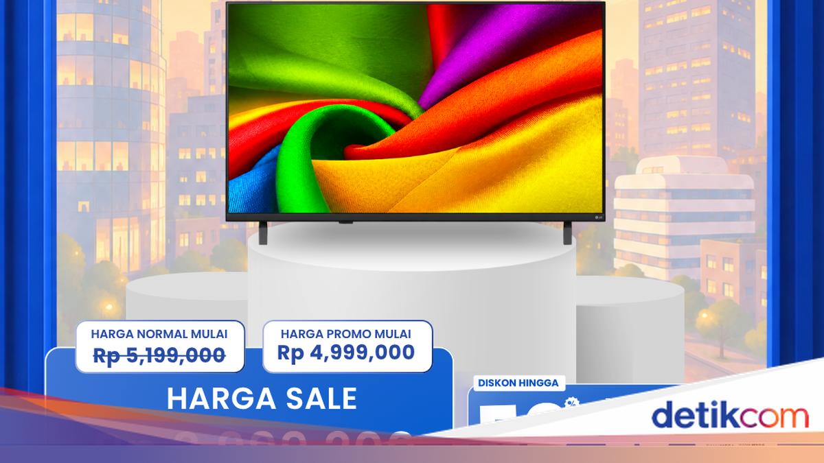 LED TV 43 dan Inch di Transmart Full Day Sale Diskon sampai 70%