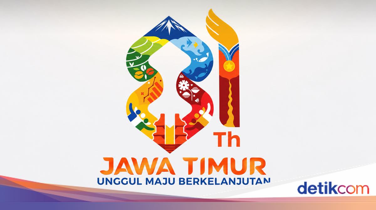 Logo Hari Jadi ke-81 Jawa Timur, Ini Makna dan Filosofinya