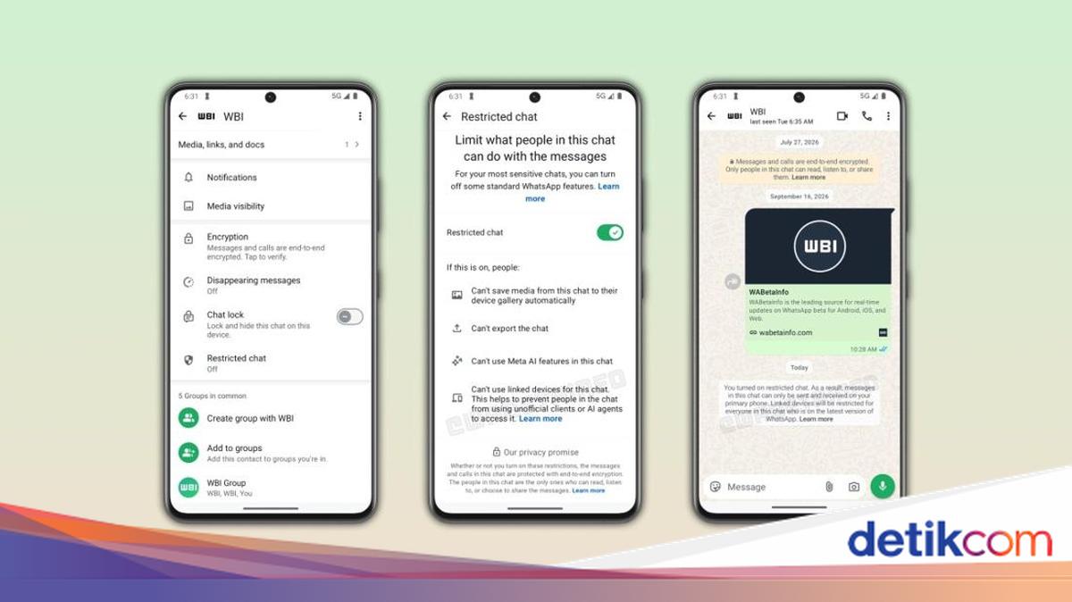 WhatsApp Uji Fitur Baru, Chat Bisa Dibatasi Hanya di HP Utama