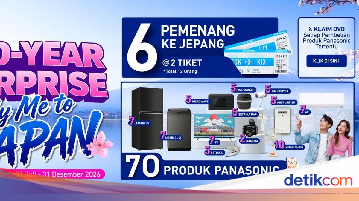 Panasonic Bagi Tiket Gratis ke Jepang Lewat Mid-Year Surprise