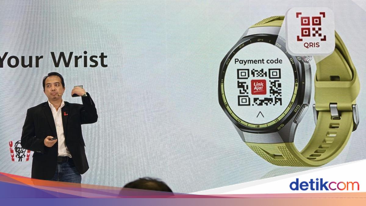 Huawei Watch GT 7 Bisa Belanja Pakai QRIS LinkAja Tanpa HP