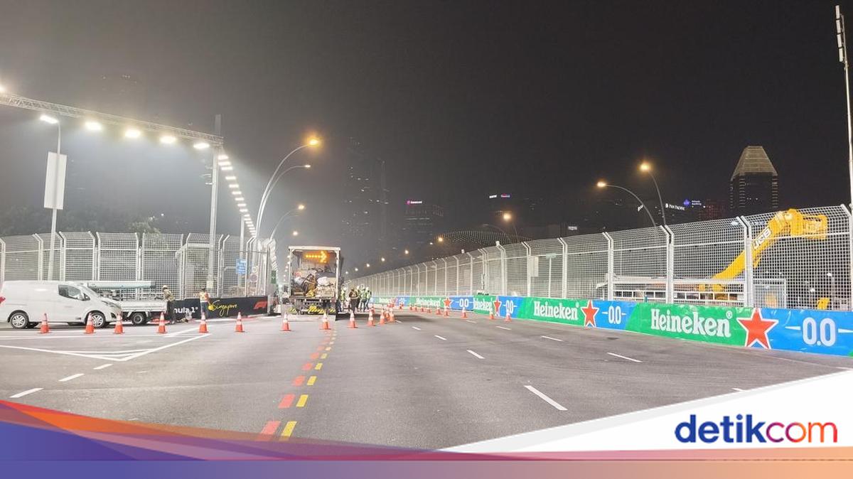 Teknologi Canggih Lampu LED Phillips untuk Race Malam di F1 GP Singapura