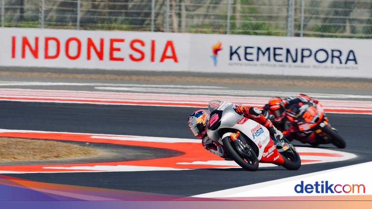 Finis Posisi 6 di Mandalika, Veda Ega Kini Peringkat 7 Klasemen Moto3
