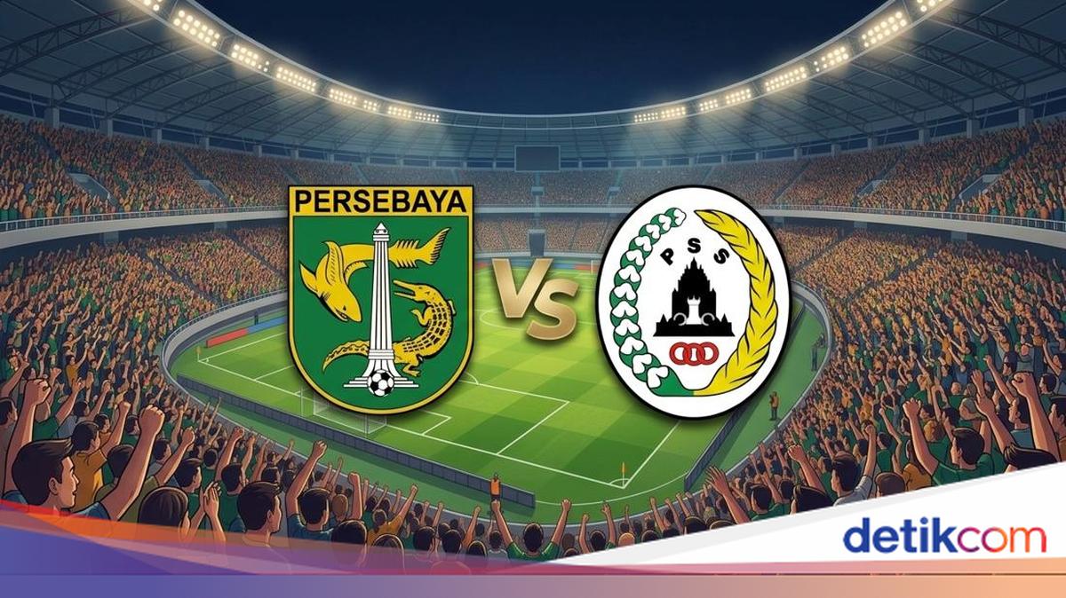 Babak Pertama Persebaya Vs PSS Berakhir 1-1