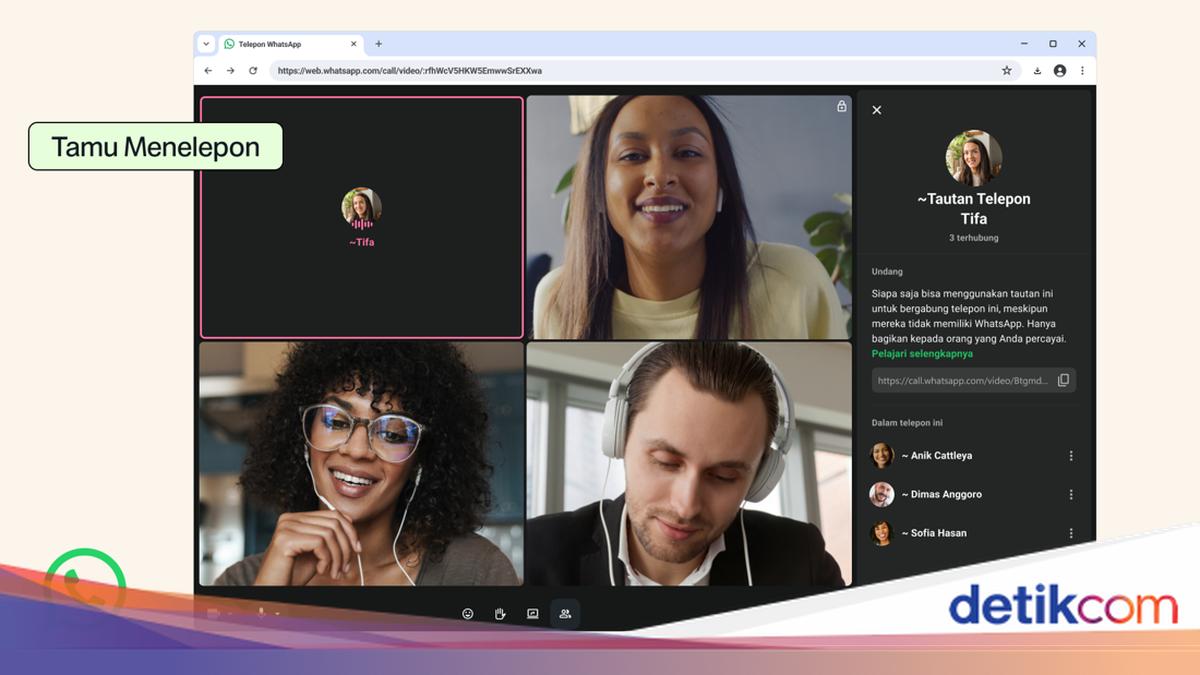 Kini Bisa Telepon via WhatsApp Tanpa Akun, Begini Caranya