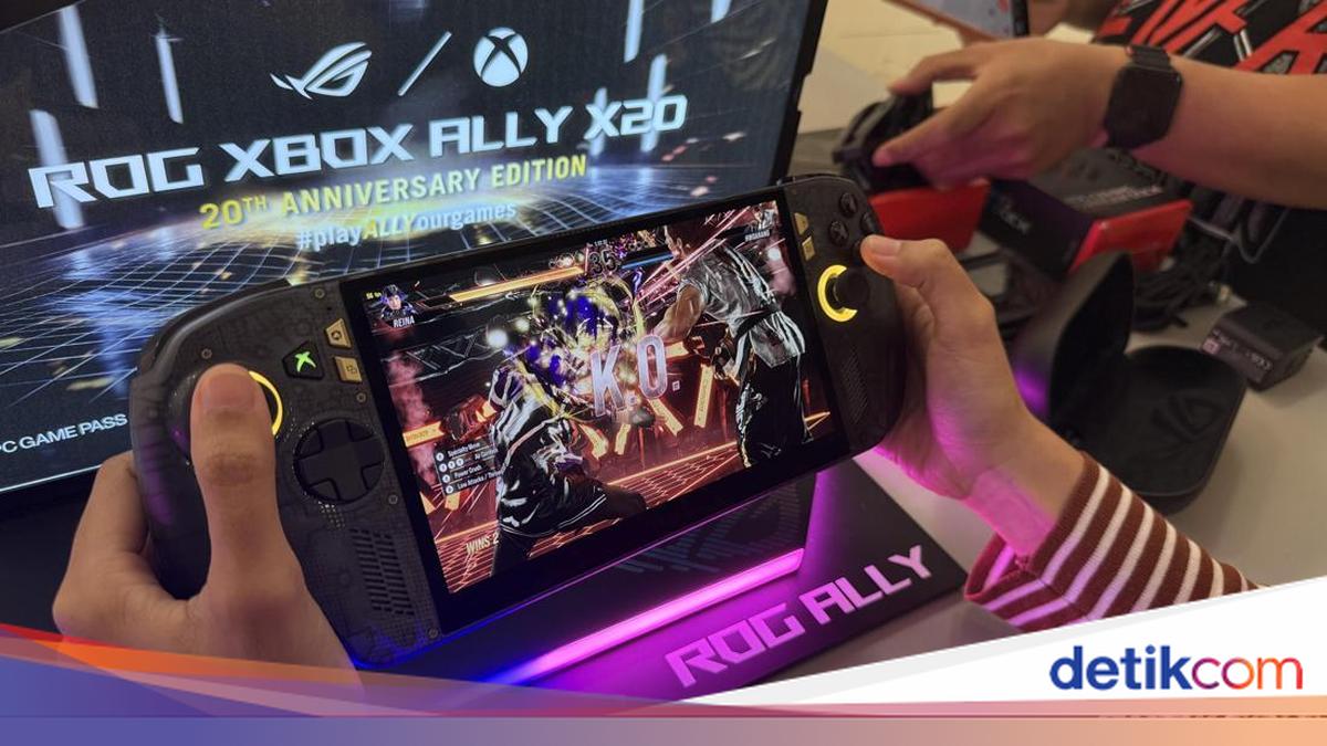 3 Tahun ROG Ally di RI, Asus Klaim Kuasai 80% Pasar Konsol Handheld