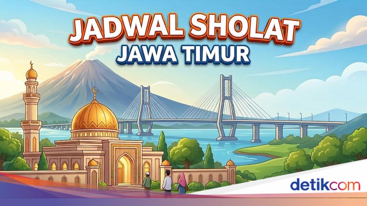 Jadwal Sholat Subuh hingga Isya di Jawa Timur Hari Ini