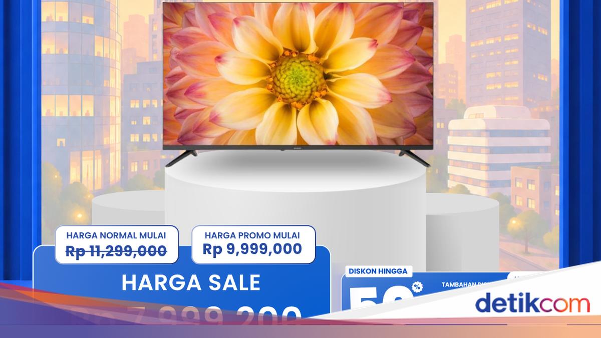TV LED 65" Diskon Besar di Transmart Full Day Sale