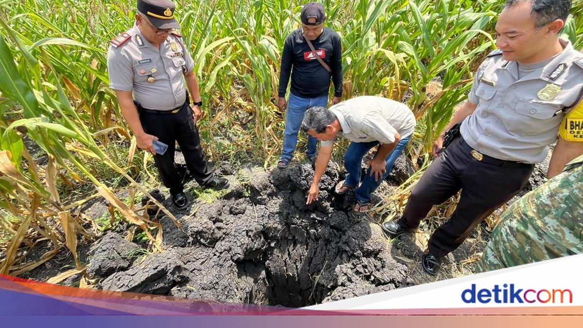 Muncul Lubang Misterius Usai Heboh Suara Dentuman di Madiun