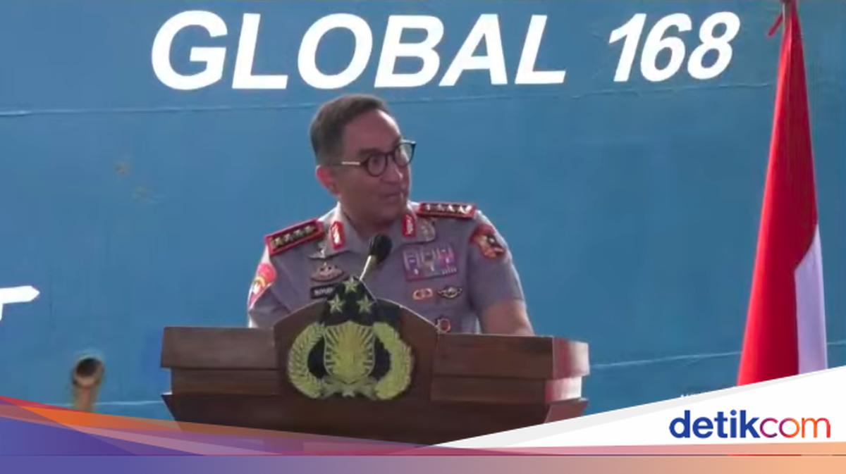 Visual editorial untuk berita: Kronologi Anomali Kapal Pengangkut Narkoba hingga Ditindak Polri-BNN