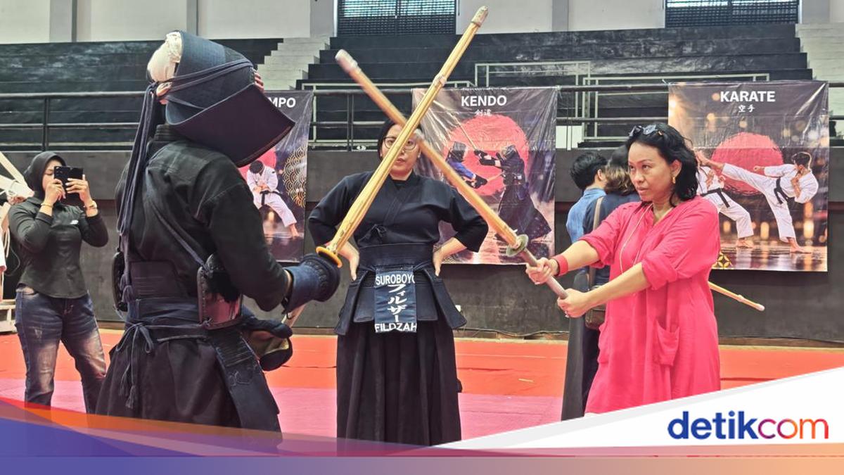 Antusias Warga Jajal Festival Bela Diri Jepang di Surabaya