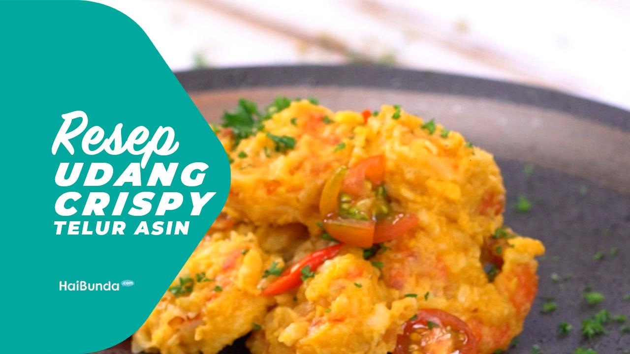 Resep Udang Crispy Telur Asin