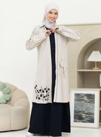 Gamis Outer Menyatu Dewasa LunanGo