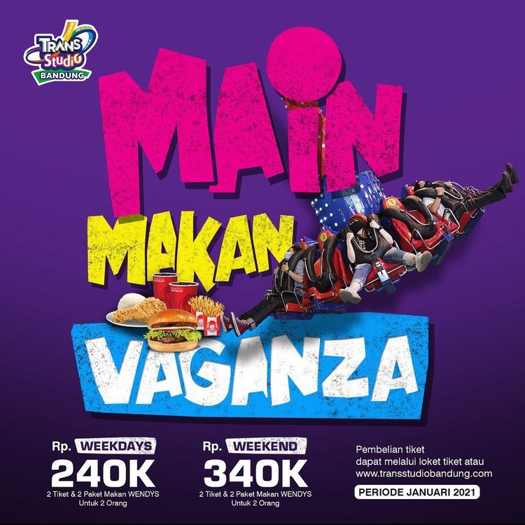 Liburan Spesial Tahun Baru di Trans Studio Bandung