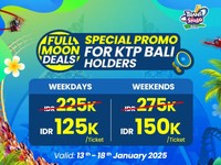 Khusus Pemilik KTP Bali, Nikmati Promo Full Moon Days untuk Merayakan Bulan Purnama!