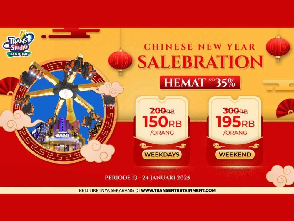 Salebration, Promo yang Pas Buat Kaum Mendang Mending Liburan Sebelum Hectic