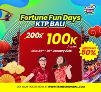 Promo Spesial Long Weekend Imlek 2025 : Hanya 100 Ribu untuk Pemegang KTP Bali di Trans Studio Theme Park Bali!