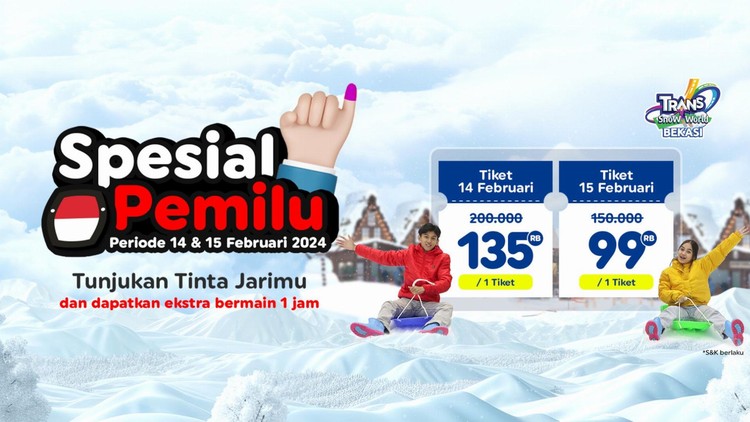 Pesta Demokrasi Nikmati Wisata Salju Bernuansa Pegunungan Swiss dan Dapatkan Bonus Bermain Satu Jam!