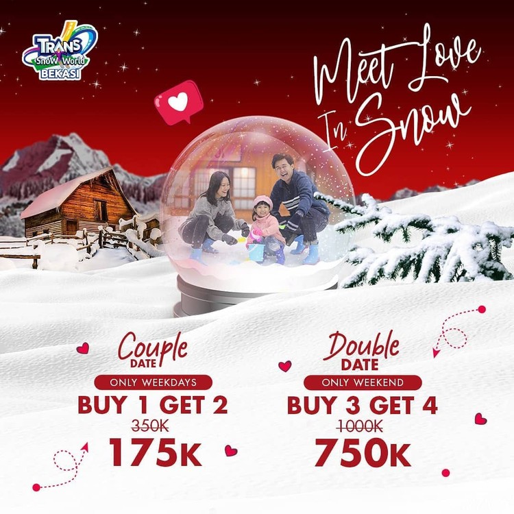 Inilah 4 Promo Transmart Juanda Bekasi Snow World Harga Tiket Bulan Februari