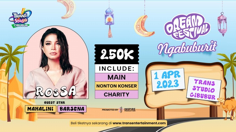 Ngabuburit Sambil Nonton Konser? Terobosan Terbaru Dari Dream Fesival Yang Akan Hadir di Trans Studio Cibubur