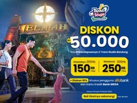 Promo Maret Gak Bikin Kantong Bolong!  Nikmati DISKON sampai dengan 100RIBU Tanpa Ribet Di Trans Studio Cibubur